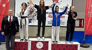 Yunusemreli Selvinaz bronz madalya ile döndü