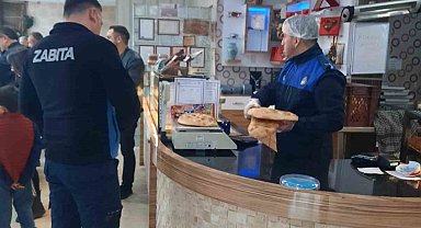 Zabıta Müdürlüğü'nden fırınlarda pide ve hijyen denetimi