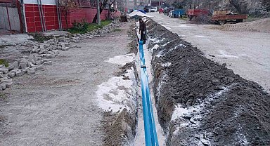 Zeytinliova'da altyapı çalışmalarında son aşamaya gelindi