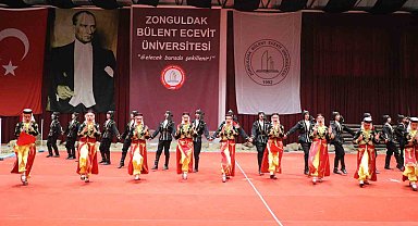 Zonguldak Bülent Ecevit Üniversitesi'nde Nevruz ateşi yandı