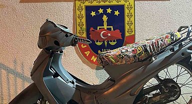 Zonguldak'ta çalınan motosiklet Bartın'da bulundu