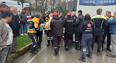 Zonguldak'ta trafik kazası; 1 yaralı