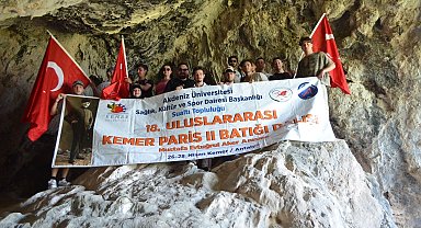 18. Uluslararası Kemer Paris 2 Batığı Dalış Etkinliği düzenlendi