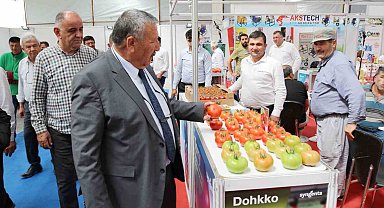 3. Kaş Kınık Tarım Fuarı açıldı