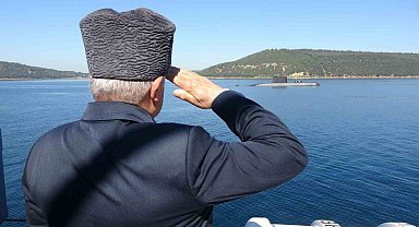 'TCG Dumlupınar' denizaltısında şehit olan 81 denizci için anma töreni düzenlendi