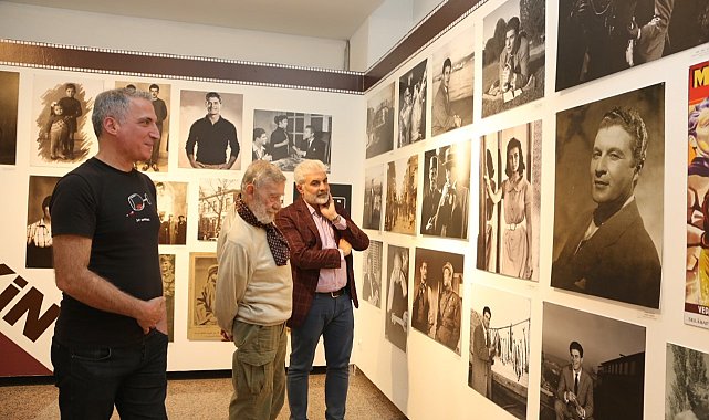 'Türk Sinemasının Cumhuriyet Çocuğu Ahmet Mekin' isimli sergi ziyarete açıldı