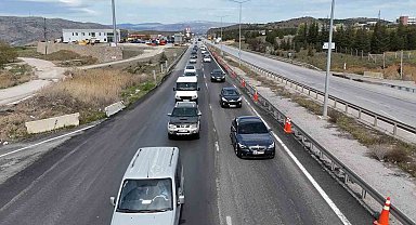 43 ilin geçiş güzergahındaki Kırıkkale'de bayram hareketliliği