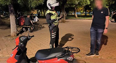 77 motosiklet sürücüsüne 249 bin 239 TL ceza