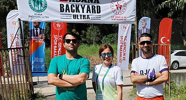 Adana'da Backyard Ultra Maratonu koşuldu