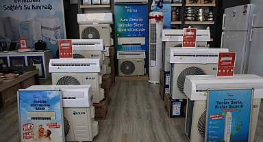 Adana'da sıcaklar arttı, klima satışları başladı