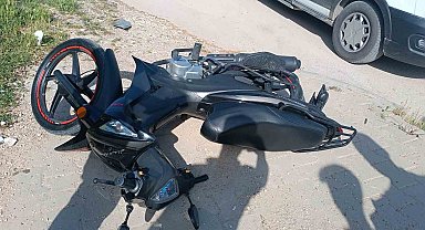 Adıyaman'da motosiklet ile otomobil çapıştı: 1 yaralı
