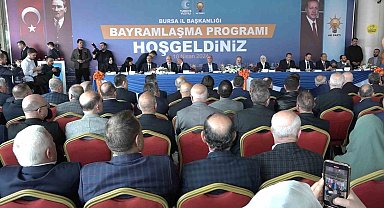 AK Parti Bursa İl Teşkilatı bayramlaştı