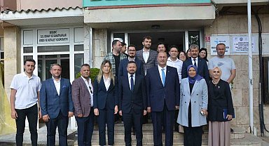 AK Parti İl Başkanı Aydemir'den Başkan Göksel'e ziyaret