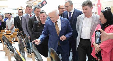Aksaray'da 'Ceza İnfaz Kurumları El Sanatları Sergisi' açıldı