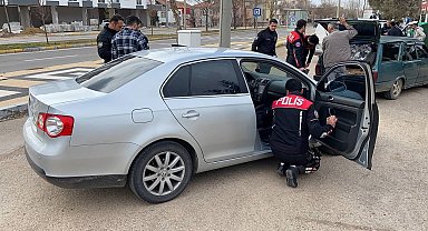Aksaray'da polisler bayram denetiminde