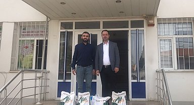 Alaşehir'de sorgum otu yetiştirilmeye başlandı