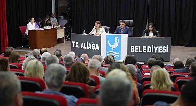 Aliağa'da ilk meclis toplandı