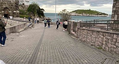 Amasra'da fırtına esareti