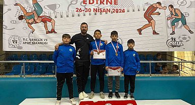 Amasyalı güreşçi Kaan Buğra Yüksel, Türkiye şampiyonu oldu