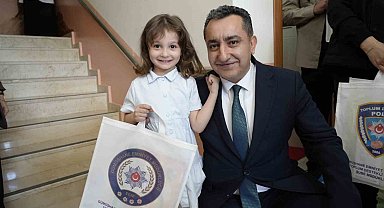 Anaokulu öğrencileri Türk Polis Teşkilatı'nın kuruluş yıldönümünü kutladı