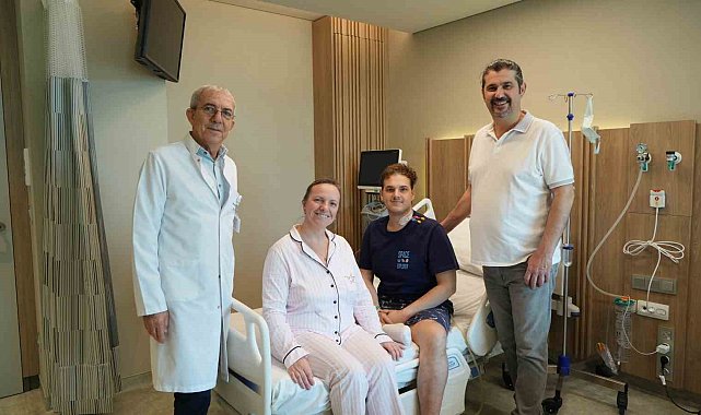 Anneden oğluna en güzel bayram hediyesi