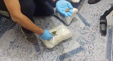 Antalya'da 34 kilogram uyuşturucu ele geçirilen operasyonda 1 kişi tutuklandı