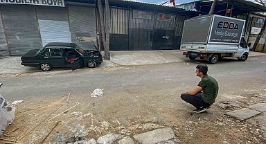 Antalya'da otomobilde yılan alarmı