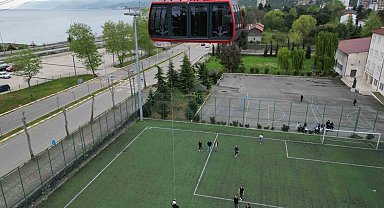 Antalya'daki teleferik kazasının ardından Trabzon'da teleferik tatbikatı yapıldı