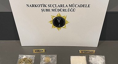 Araçta zulalanmış uyuşturucu ele geçirildi