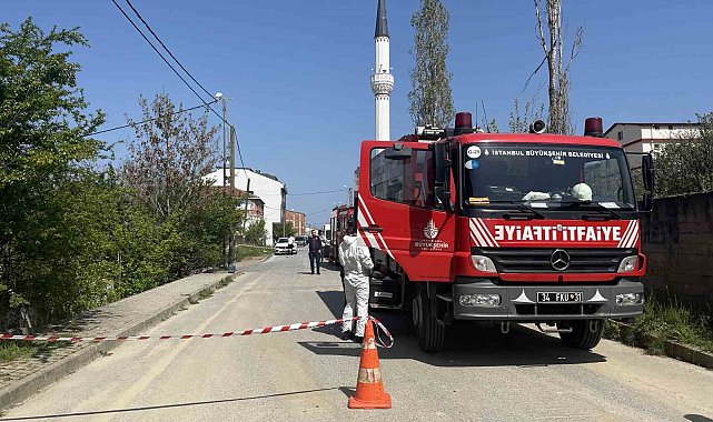 Arnavutköy'de kimyasal madde paniği