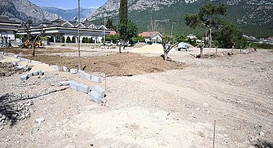 Arslanbucak Mahallesi'nde yeni park yapımına başladı