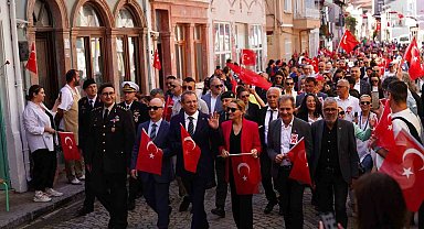 Atatürk'ün Ayvalık'a gelişinin 90'ıncı yıl dönümü kutlandı