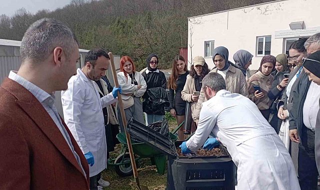 Atıklar gübre oldu, ürün yetiştirildi