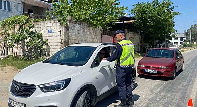 Aydın jandarması bayram tatilinde 12 bin aracı kontrol etti