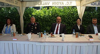 Aydın protokolü bayramlaştı