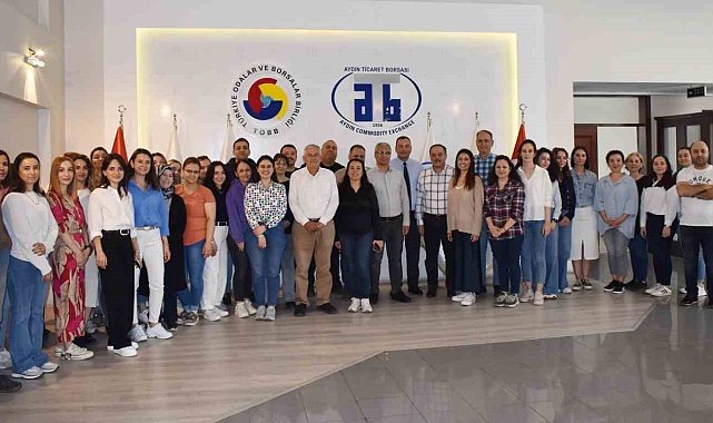 Aydın Ticaret Borsası'nda bayramlaşma merasimi gerçekleştirildi