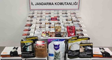 Aydın'da 78 bin 250 makaron ele geçirildi