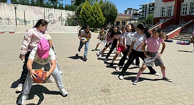 Aydın'da minikler, sporu yaşam tarzı haline getiriyor