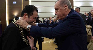 AYM üyeliğine seçilen Çınar için yemin töreni düzenlendi