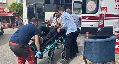 Aynı yolda yine kaza: 1 yaralı