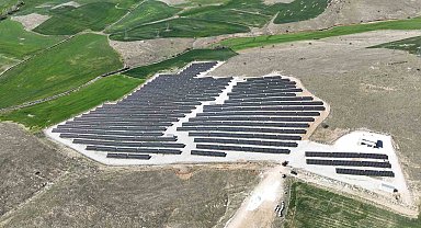 Bağrıkurt Güneş Enerjisi Santralinde üretime başlandı