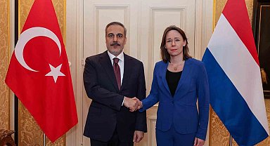 Bakan Fidan, Hollanda Dışişleri Bakanı Slot ile görüştü