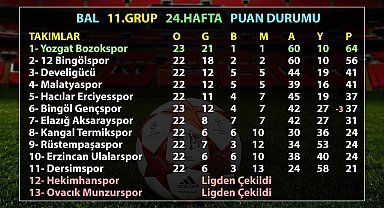BAL 11. Grup: Develigücü kümede kaldı, Hacılar Erciyesspor düştü