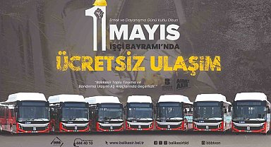 Balıkesir Büyükşehir'den 1 Mayıs'ta ücretsiz ulaşım hizmeti