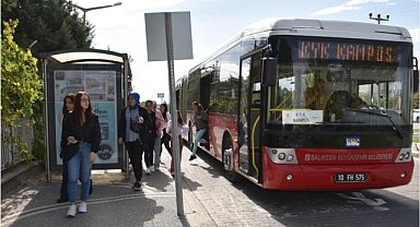 Balıkesir'de bayram boyunca ulaşım ücretsiz