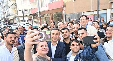Başkan Ahmet Akın'a Susurluk ve Karesi'de coşkulu karşılama