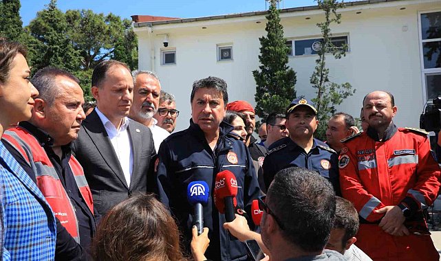 Başkan Aras Koordinesinde ekipler teleferik kazasında görev aldı