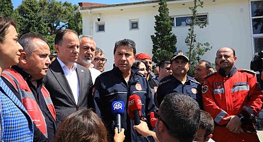 Başkan Aras Koordinesinde ekipler teleferik kazasında görev aldı