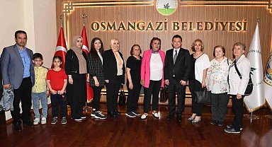 Başkan Aydın, 3 günde 3 bin kişiyi ağırladı