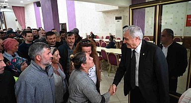 Başkan Bakkalcıoğlu Belediye personeli ile bayramlaştı